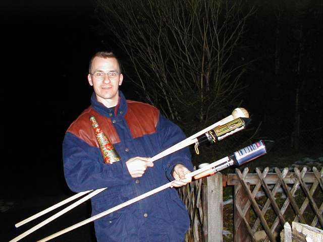 Unser Pr&auml;si - ein wahrer Rocket-Man!